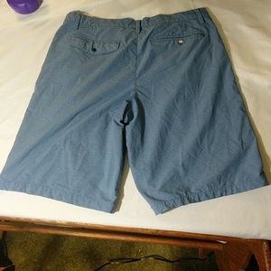 Hurley casual chino shorts nylon polyester blue 34